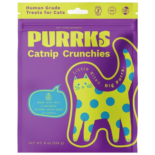 Purrks Catnip Crunchies 8oz – Wet Noses