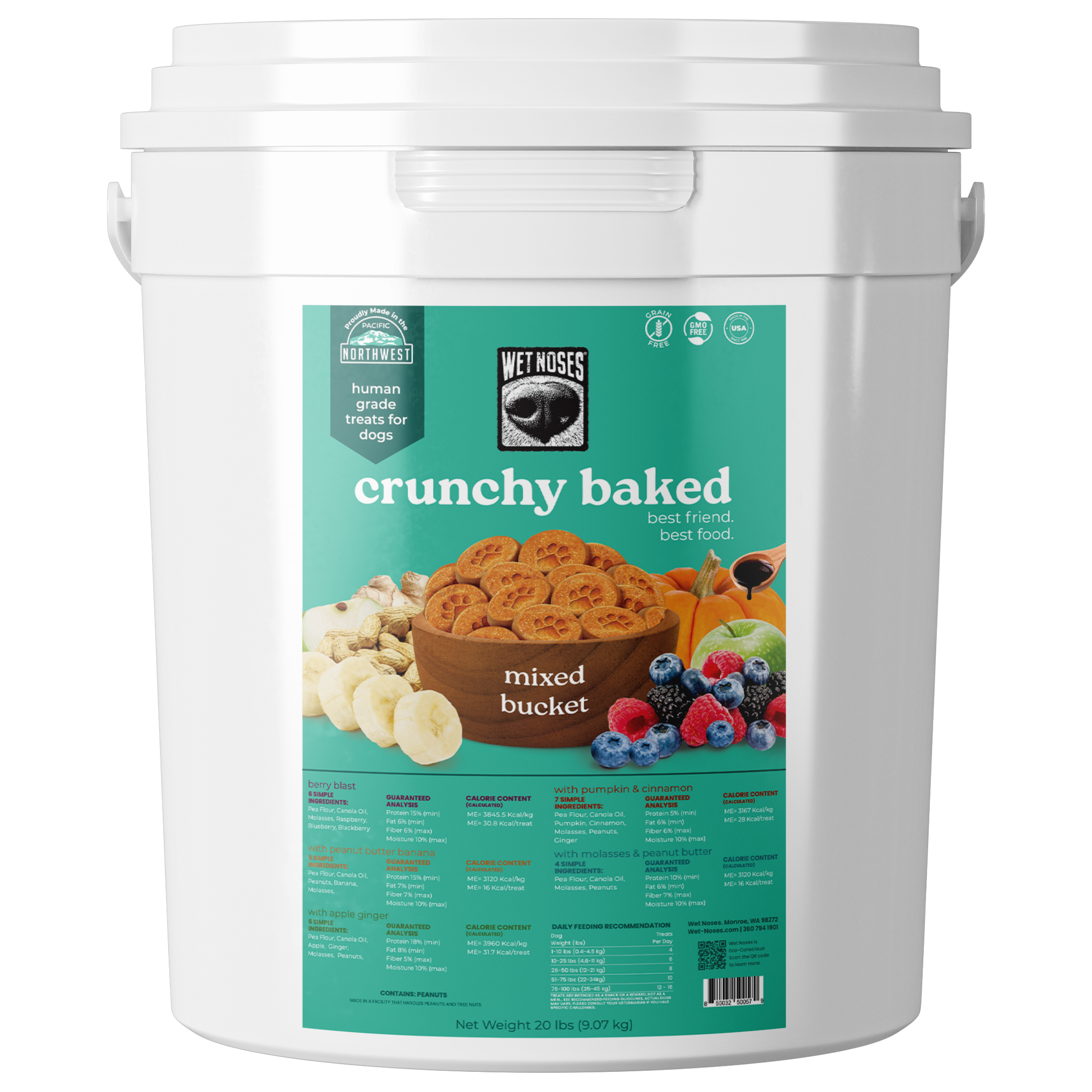 Mixed Bulk Bucket Treats 20lbs – Wet Noses