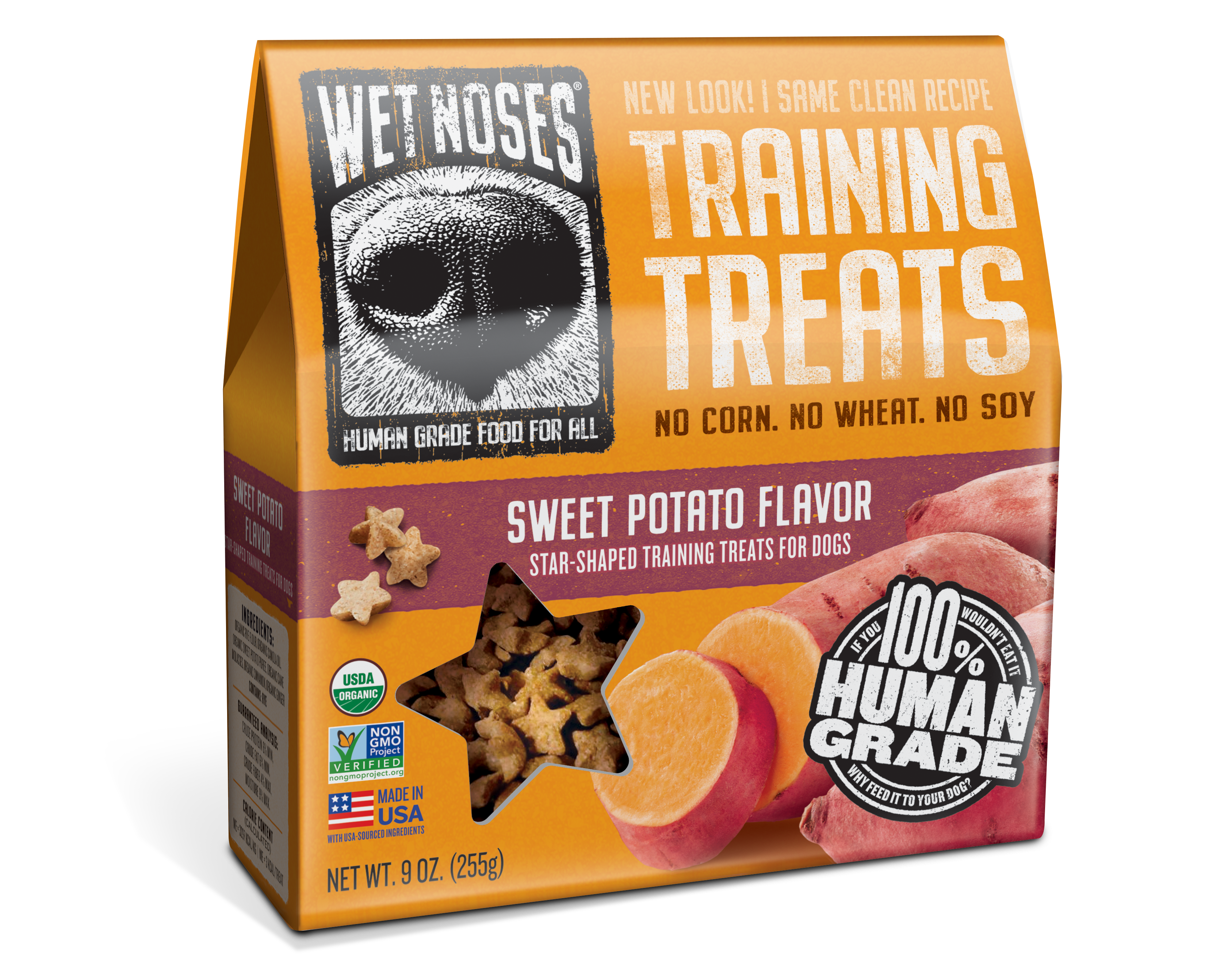 Sweet Potato Little Stars Training Treats 9oz Wet Noses