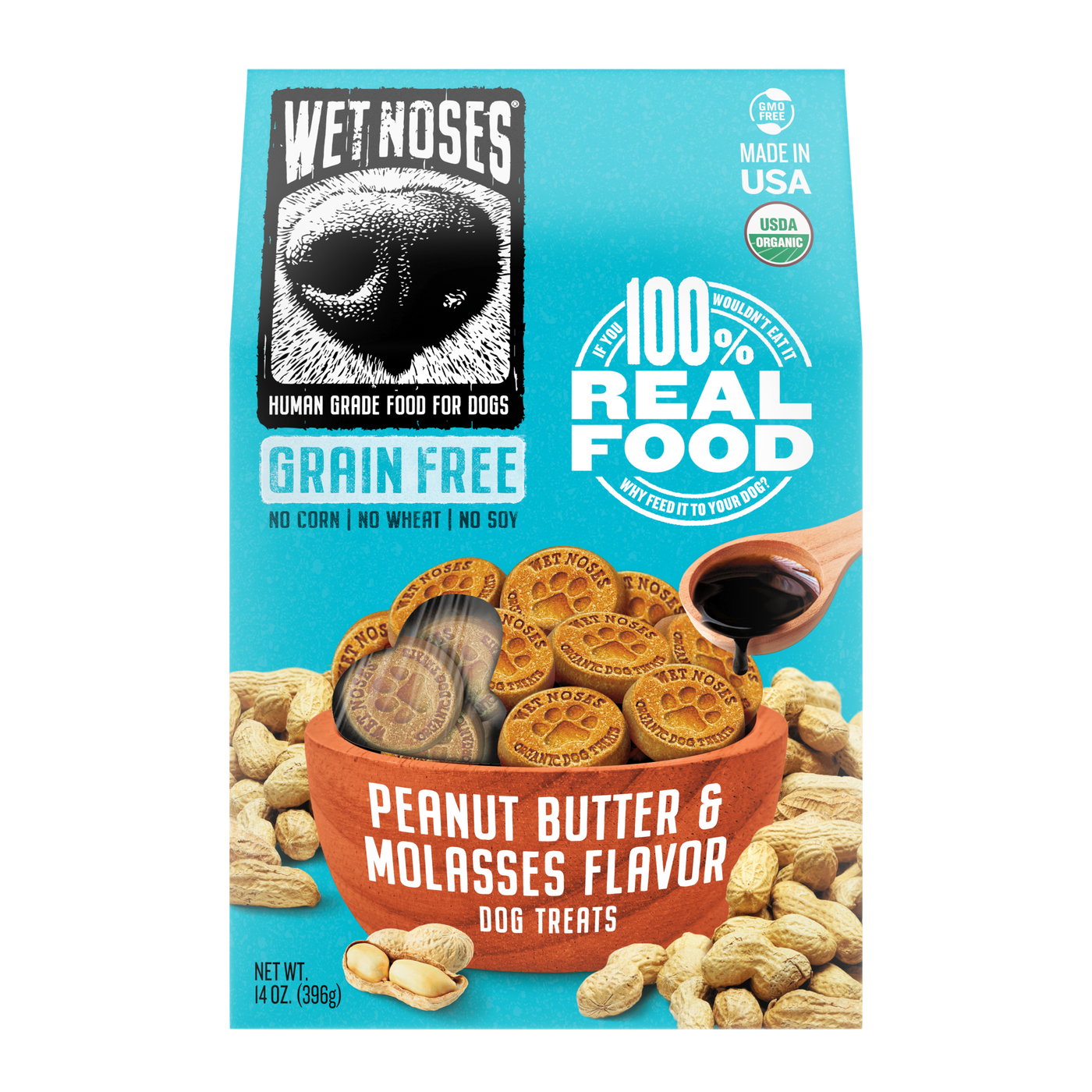 Peanut Butter & Molasses Grain Free Original Treats 14oz