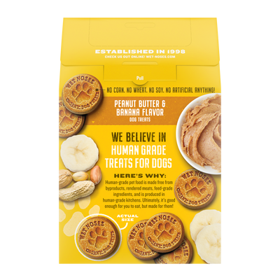 Peanut Butter & Banana Grain Free Original Treats 14oz