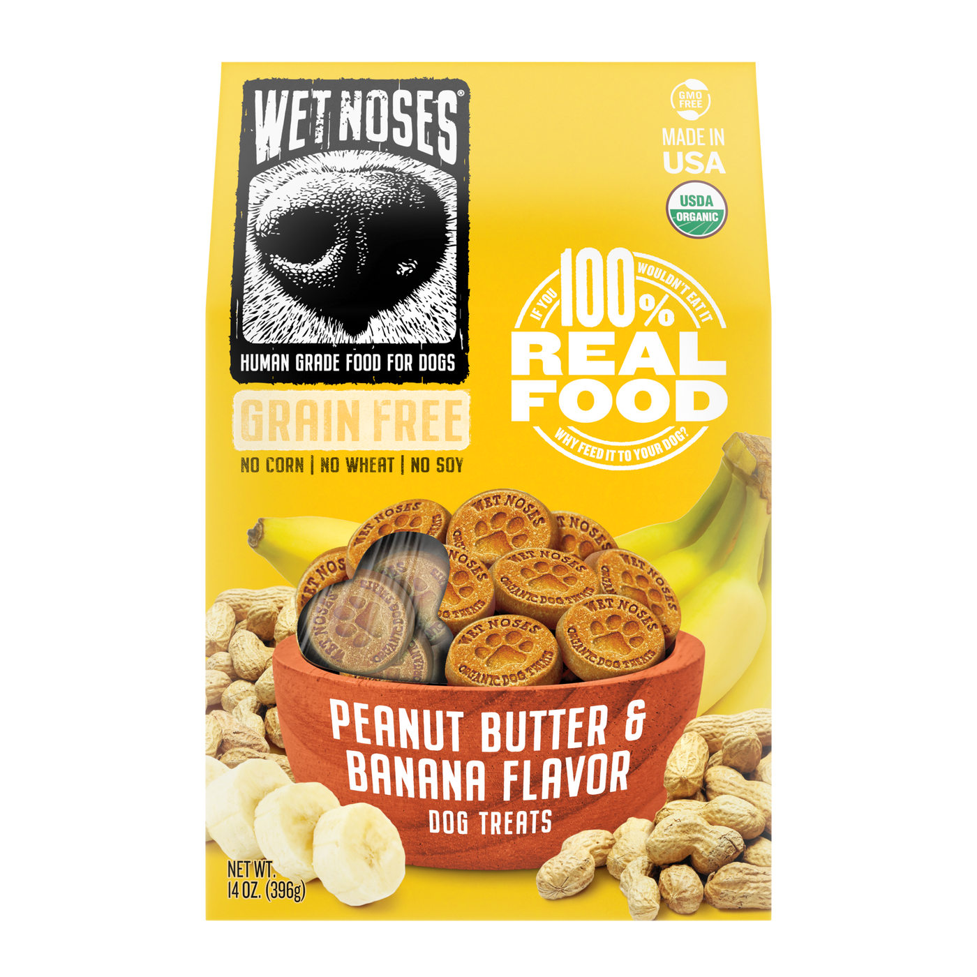 Peanut Butter & Banana Grain Free Original Treats 14oz