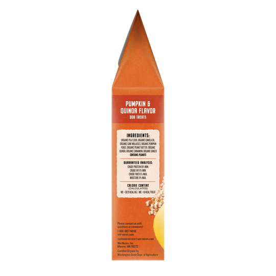 Pumpkin & Quinoa Grain Free Original Treats 14oz – Wet Noses