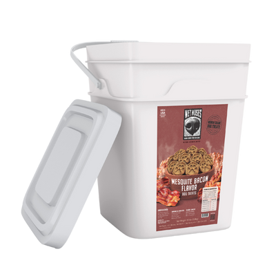 Mesquite Bacon Bulk Bucket Treats 15lb