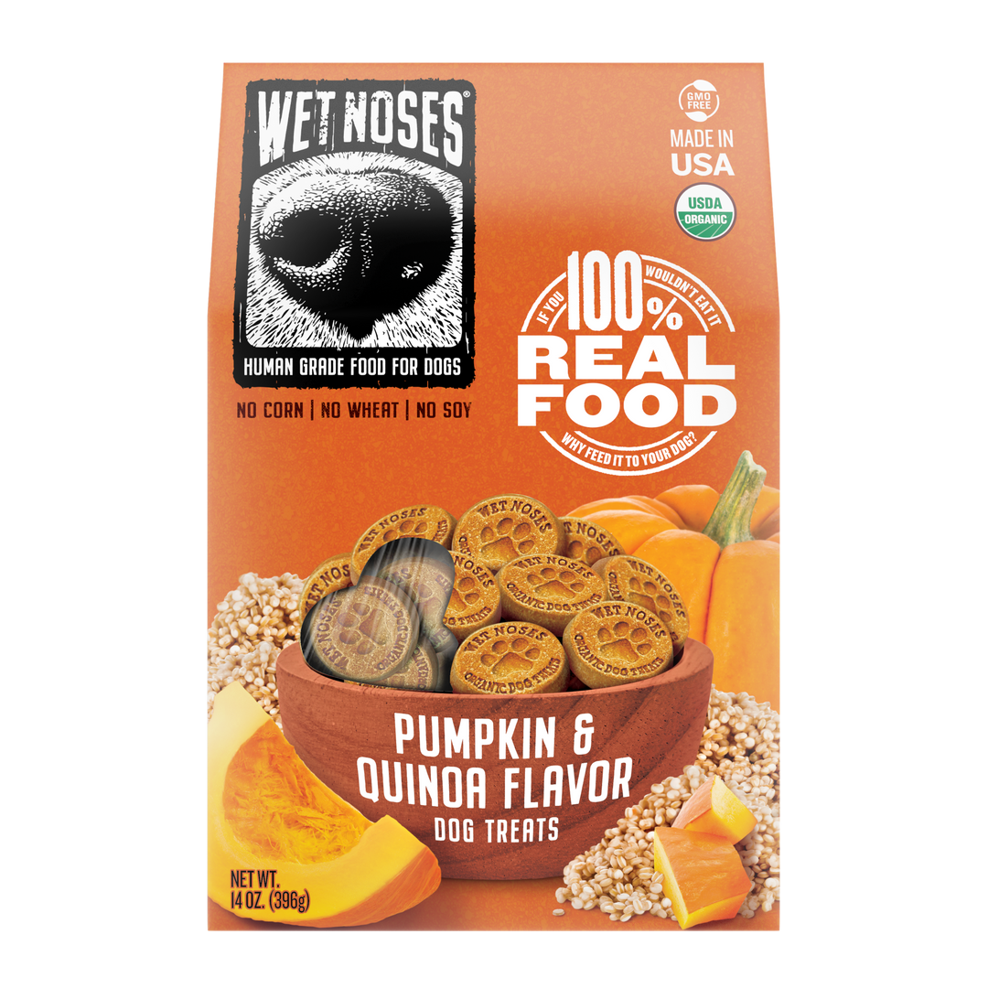 Pumpkin & Quinoa Original Treats 14oz – Wet Noses
