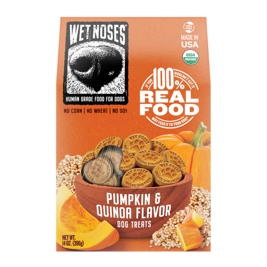 Pumpkin & Quinoa Original Treats 14oz – Wet Noses