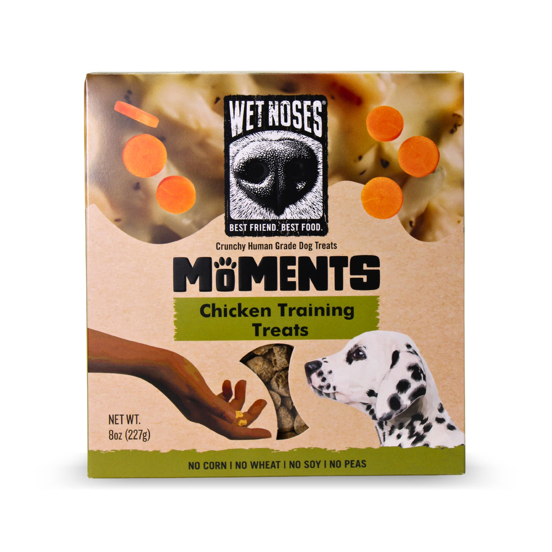 Wet Noses Dog Moments Chicken Training Treat 8oz