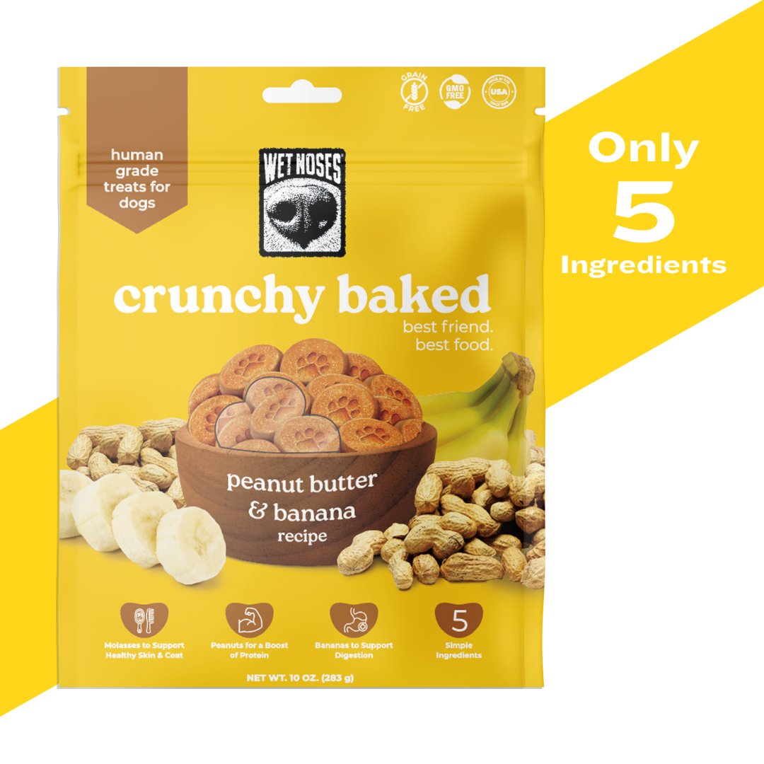 Peanut Butter Banana Crunchy Baked Treats 10oz