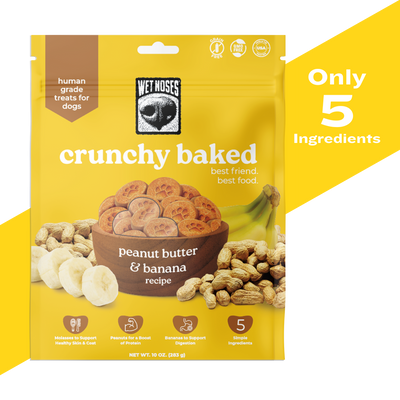 Peanut Butter Banana Crunchy Baked Treats 10oz