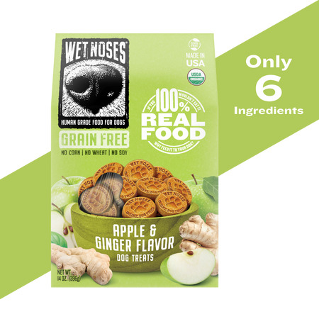 Apple Ginger Grain Free Original Treats 14oz Wet Noses