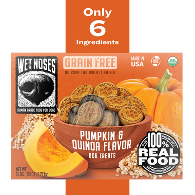 Pumpkin & Quinoa Grain Free Box Treats 5lbs