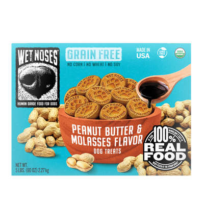 Peanut Butter & Molasses Grain Free Box Treats 5lbs