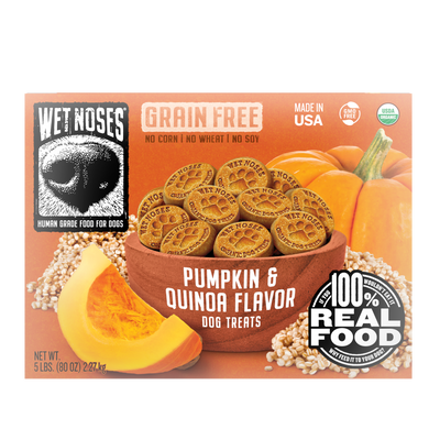 Pumpkin & Quinoa Grain Free Box Treats 5lbs