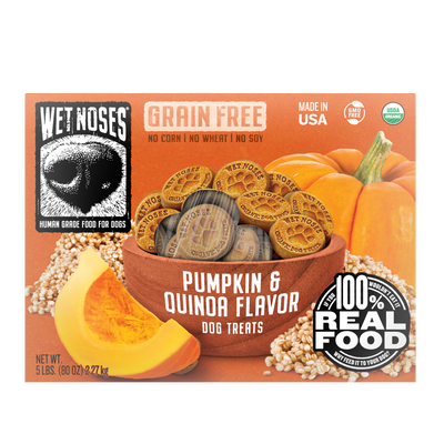 Pumpkin & Quinoa Grain Free Box Treats 5lbs