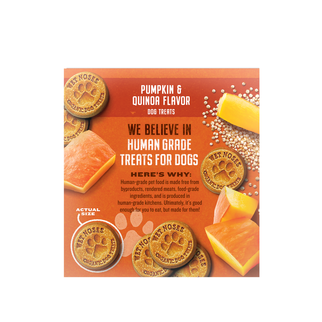 Pumpkin & Quinoa Grain Free Box Treats 5lbs – Wet Noses