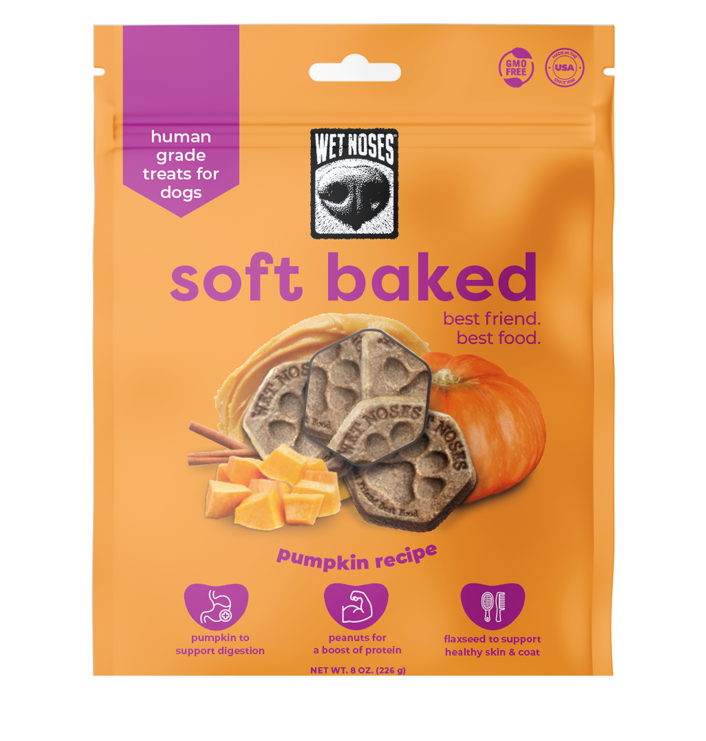 Pumpkin Soft Baked Treats 8oz