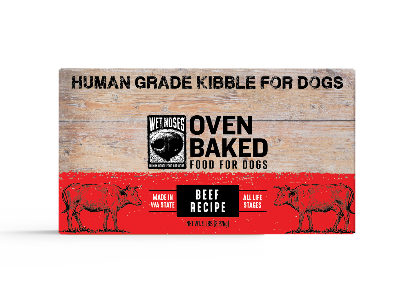 Oven Baked Food for Dogs - Beef 5lbs
