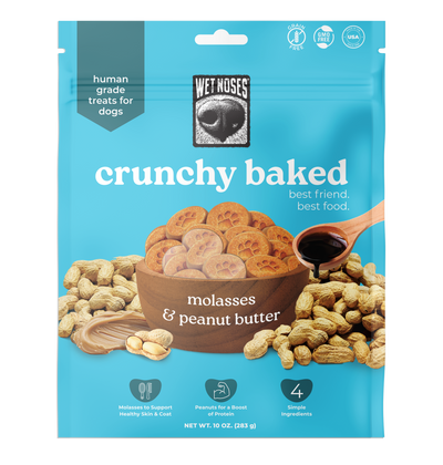 Peanut Butter Molasses Crunchy Baked Treats 10oz