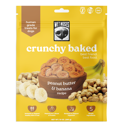 Peanut Butter Banana Crunchy Baked Treats 10oz