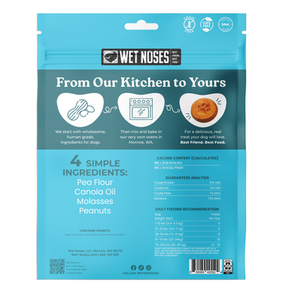 Peanut Butter Molasses Crunchy Baked Treats 10oz