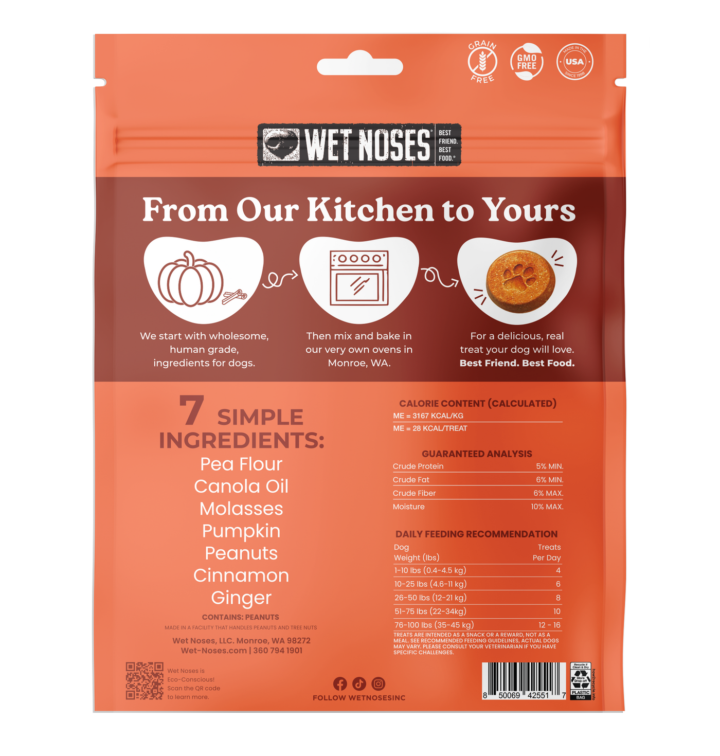 Pumpkin Cinnamon Crunchy Baked Treats 10oz