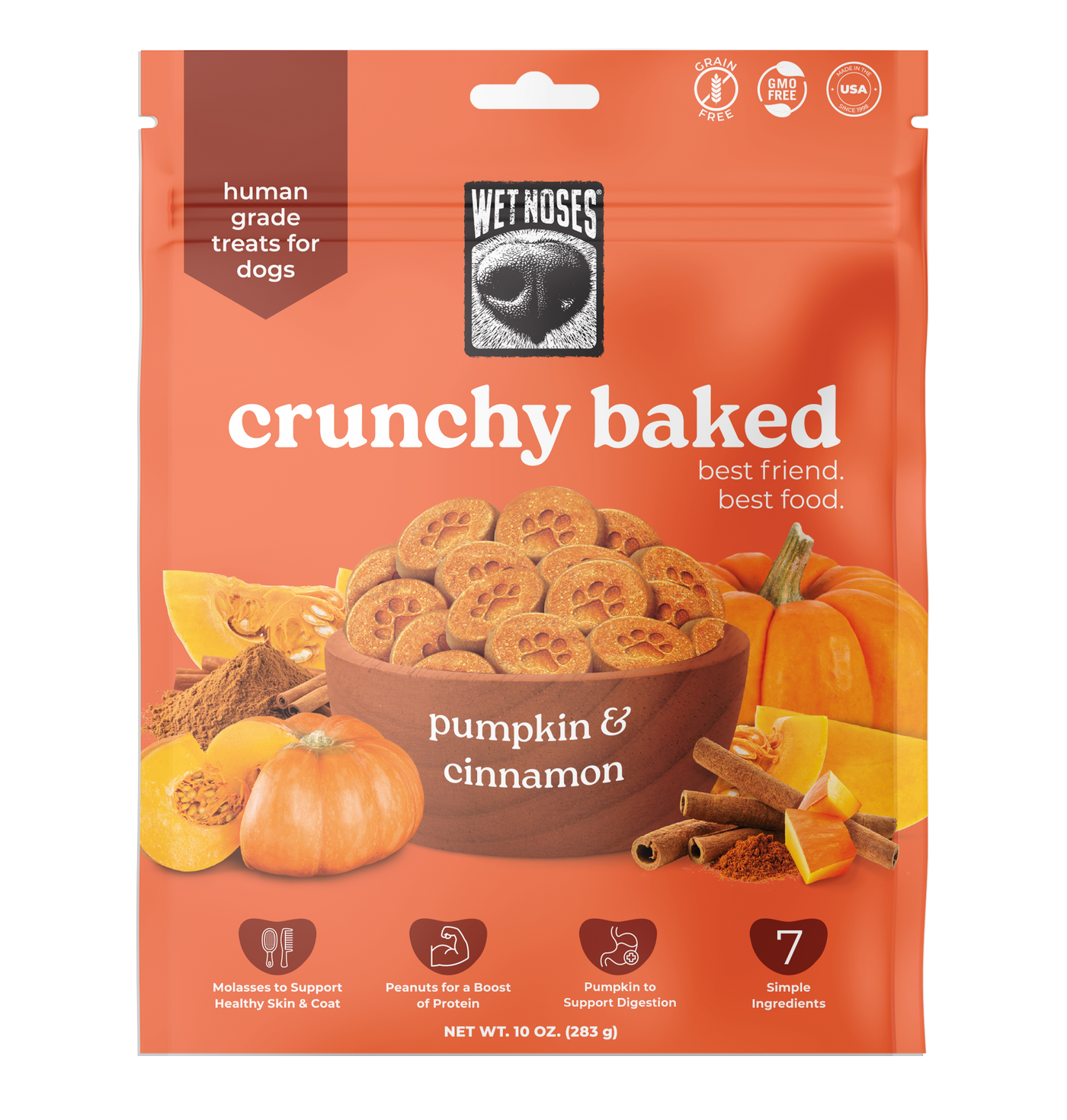 Pumpkin Cinnamon Crunchy Baked Treats 10oz
