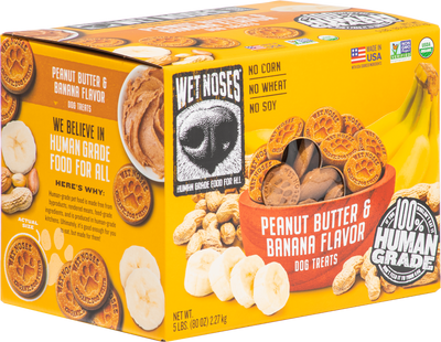 Peanut Butter & Banana Box Treats 5lbs