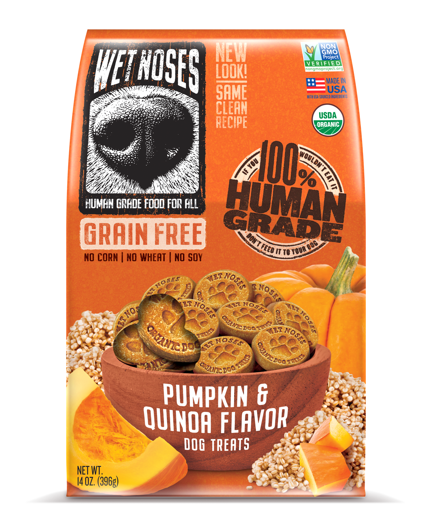 Pumpkin & Quinoa Grain Free Original Treats 14oz