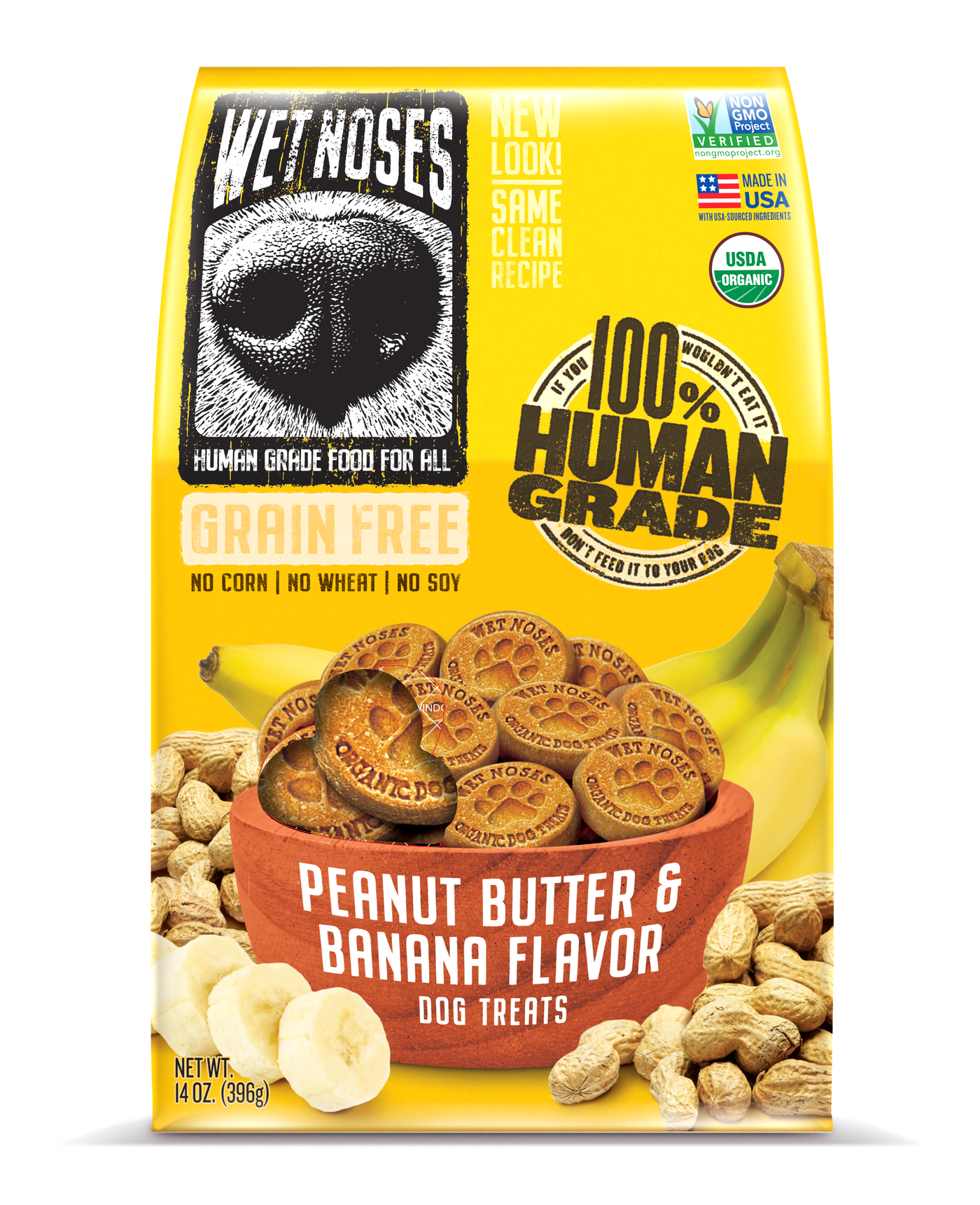 Peanut Butter & Banana Grain Free Original Treats 14oz